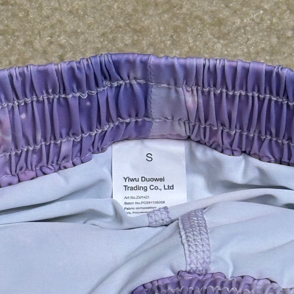NWOT - Ghteas - Girls Flowy Athletic Drawstring Shorts w/ Pocket - Size Youth S - Picture 3 of 5